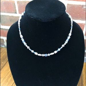 Beaded Necklace and Beaded Bracelet Set